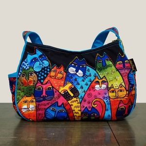 Laurel Burch Cat Shoulder Bag